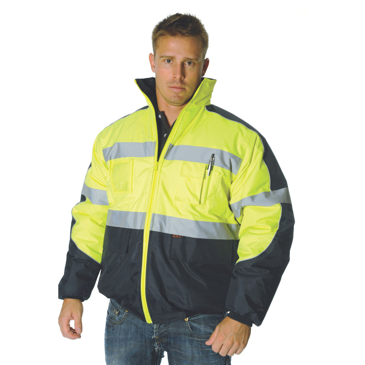 DNC HiVis D/N Contrast Bomber Jacket 3992