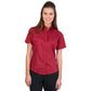 DNC Ladies Premier Stretch Poplin Business Shirts - Short Sleeve 4231