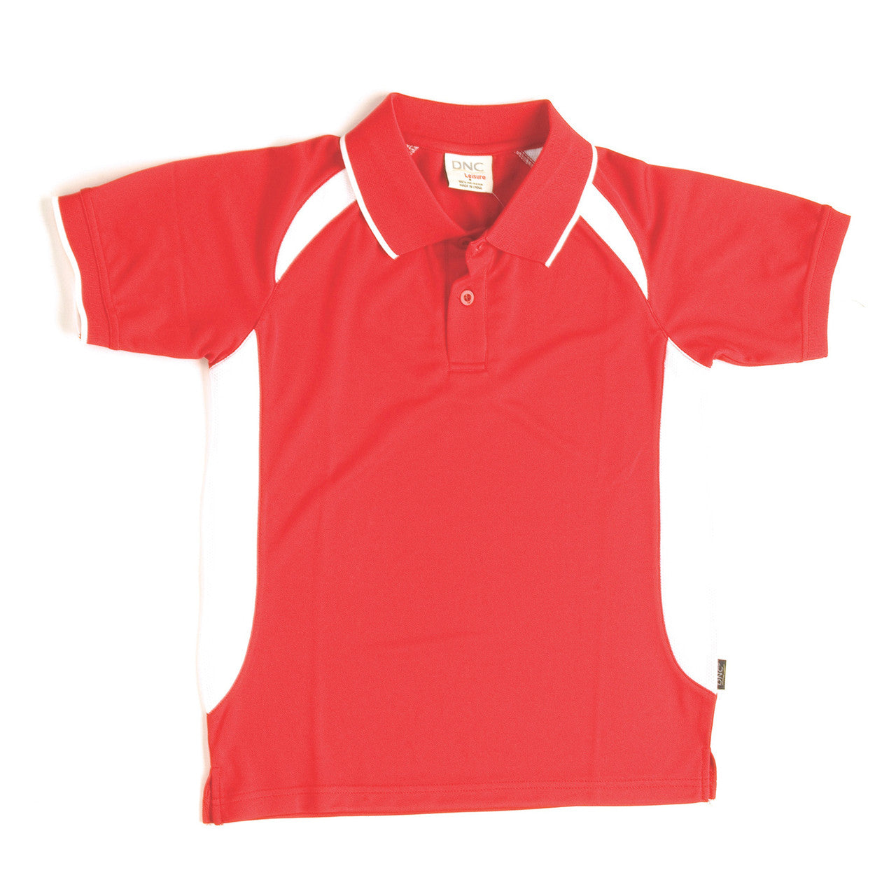 DNC Adults Air Flow Contrast Raglan Mesh Polo 5262