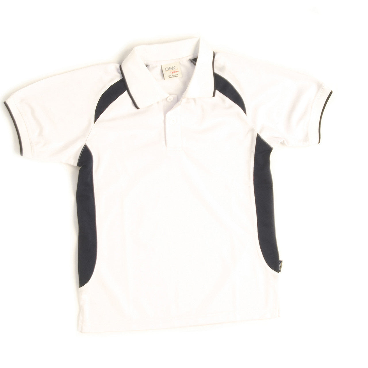 DNC Adults Air Flow Contrast Raglan Mesh Polo 5262