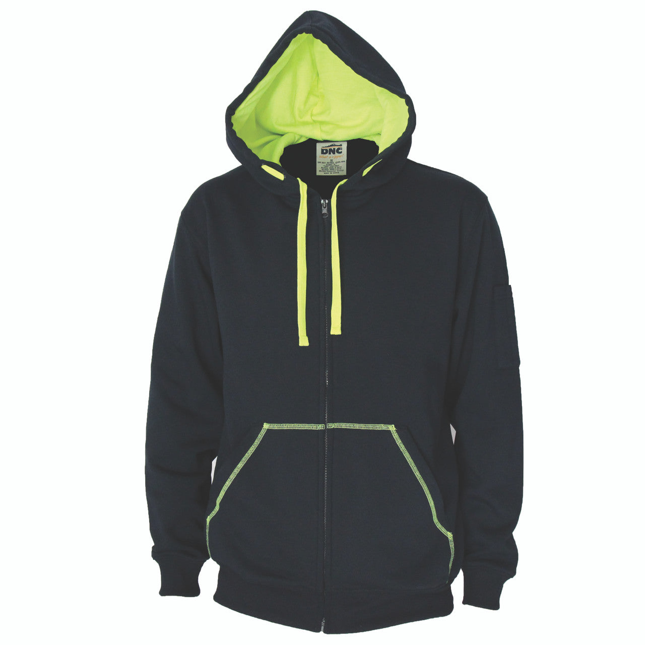 DNC Full zip Super Brushed Fleece Hoodie 5424