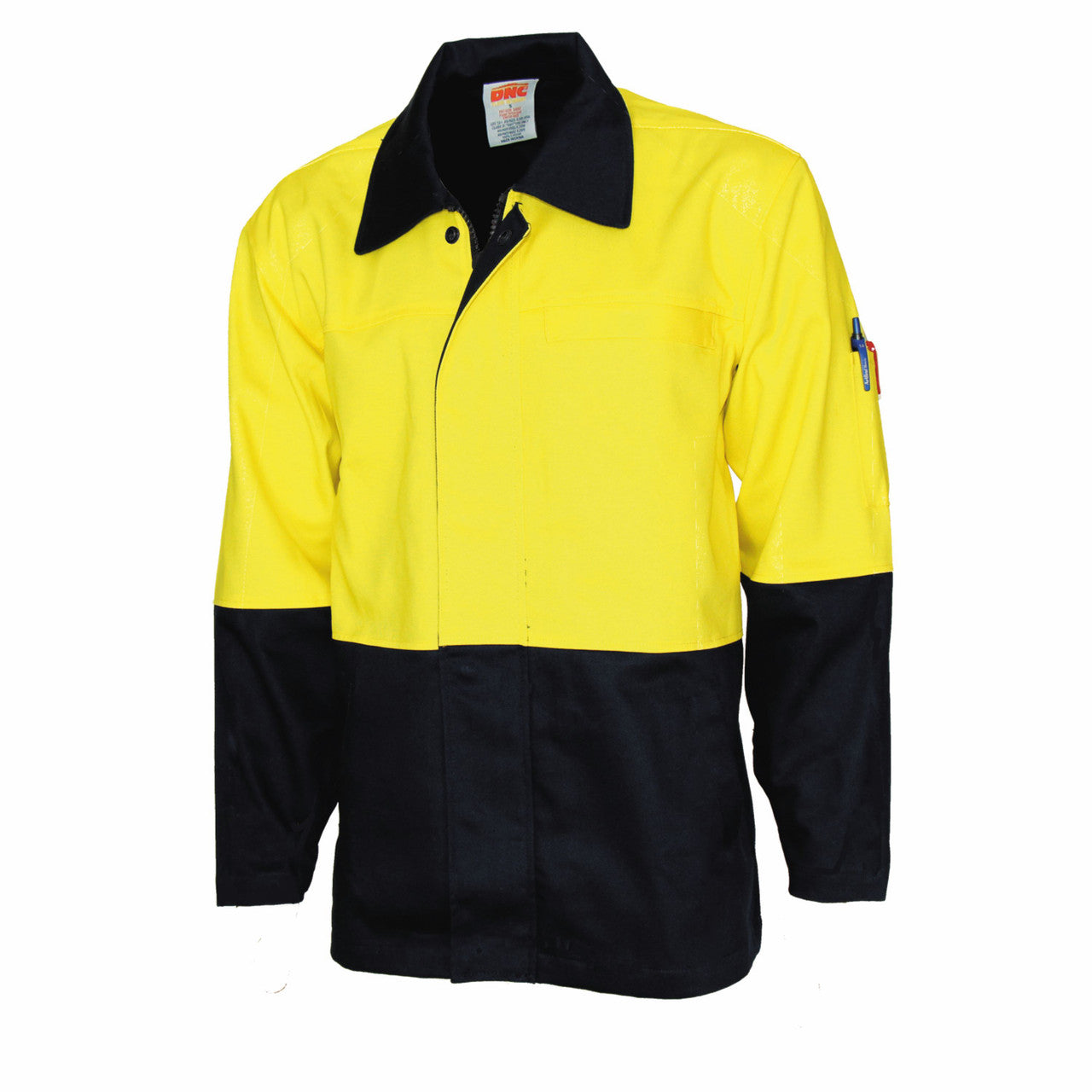 DNC Patron Saint® Flame Retardant Two Tone Drill Welder’s Jacket 3431