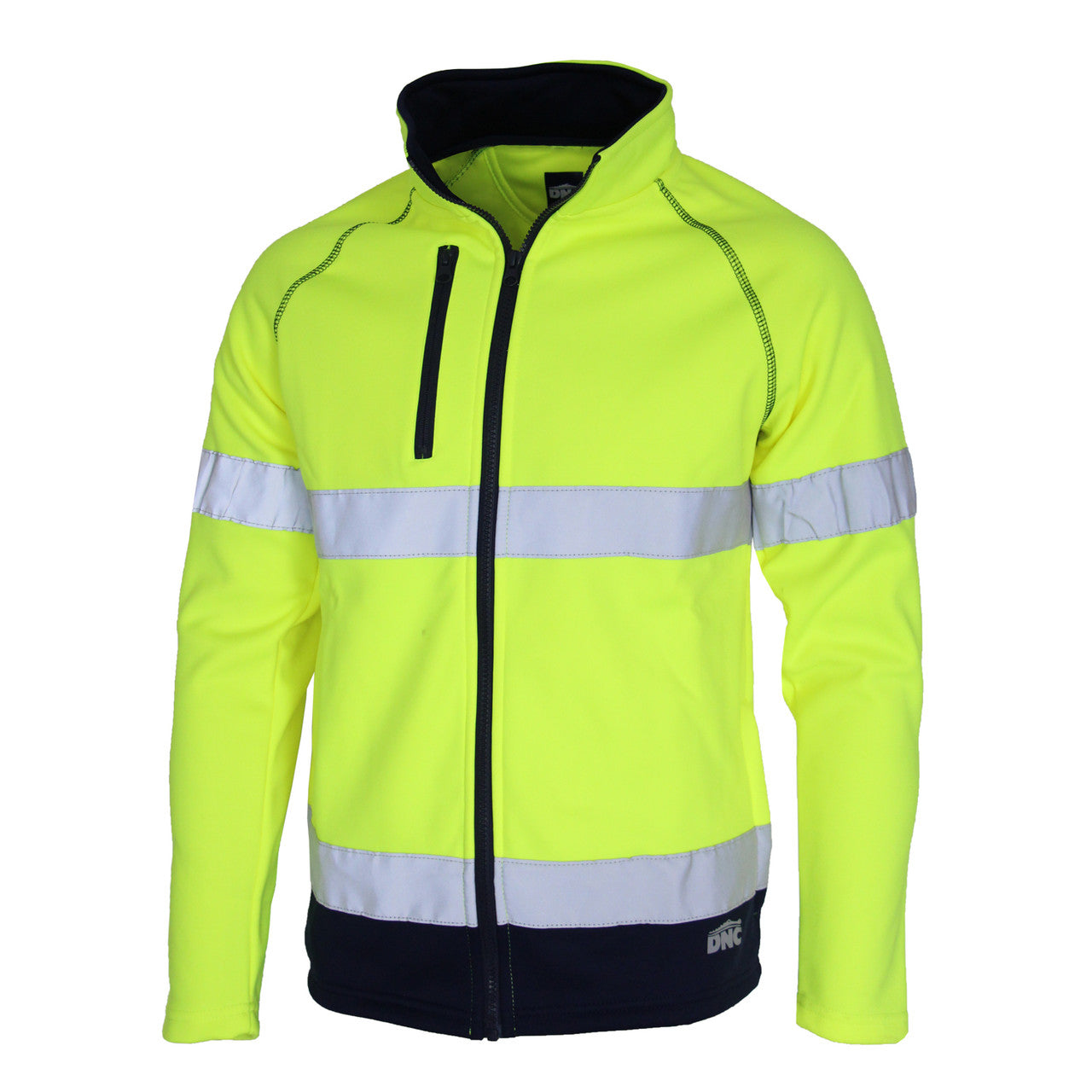 DNC HiVis CSR Taped Softshell Jacket 3523