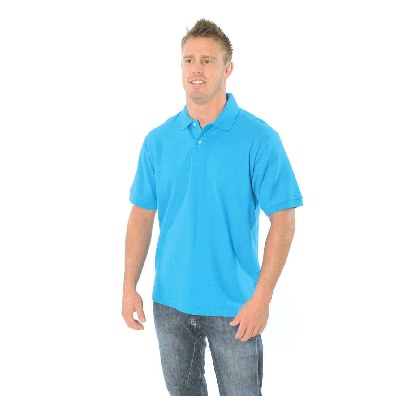 DNC Mens Cotton Rich New York Polo 5256