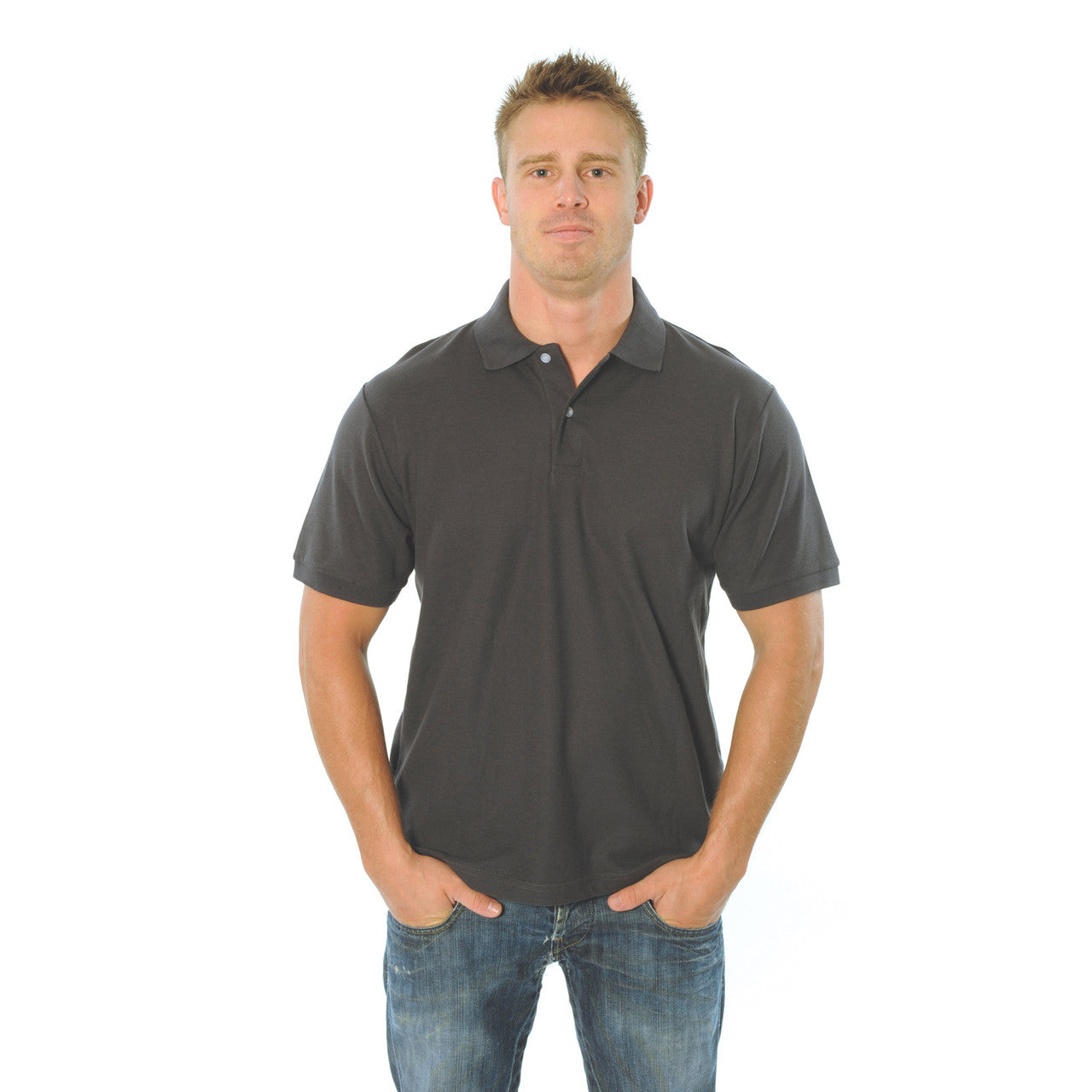 DNC Mens Cotton Rich New York Polo 5256