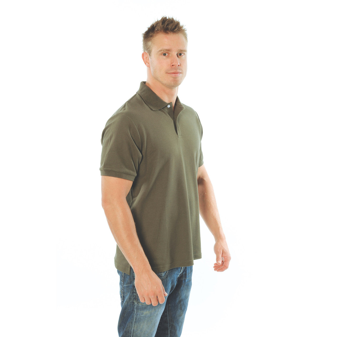 DNC Mens Cotton Rich New York Polo 5256