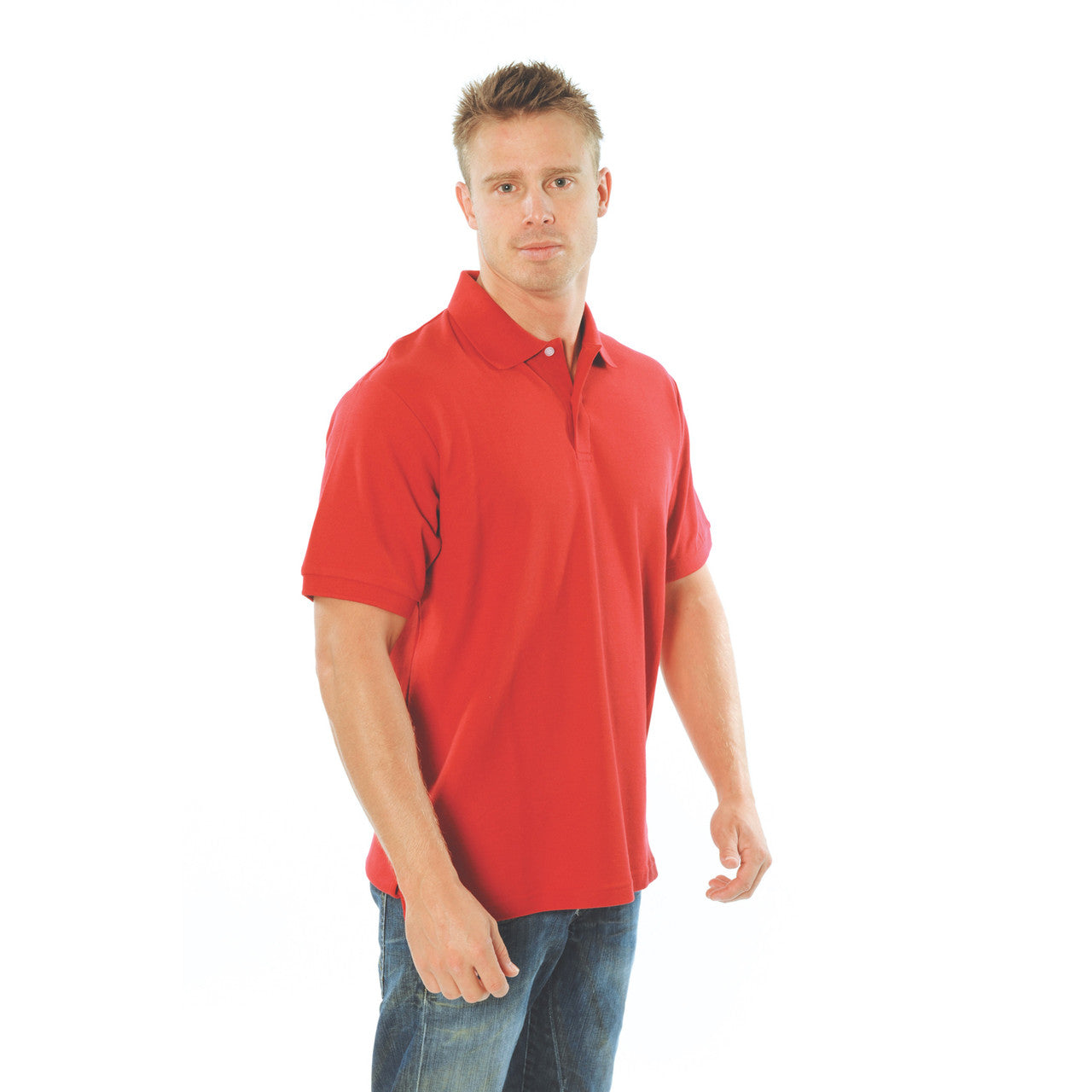 DNC Mens Cotton Rich New York Polo 5256