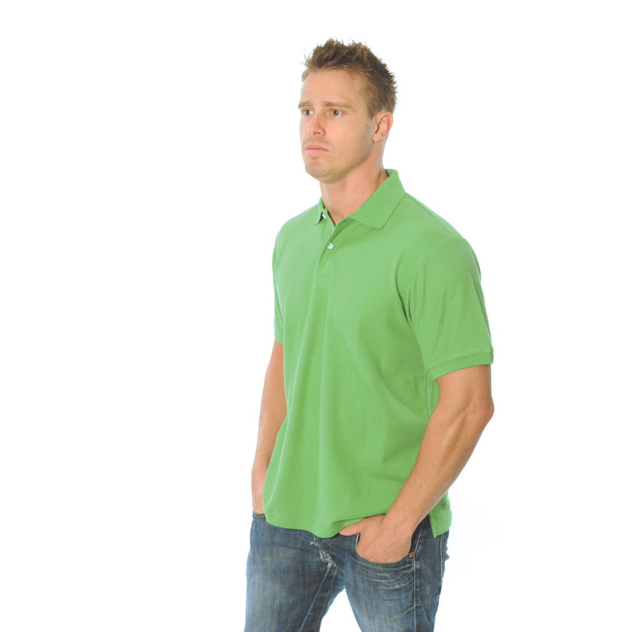 DNC Mens Cotton Rich New York Polo 5256