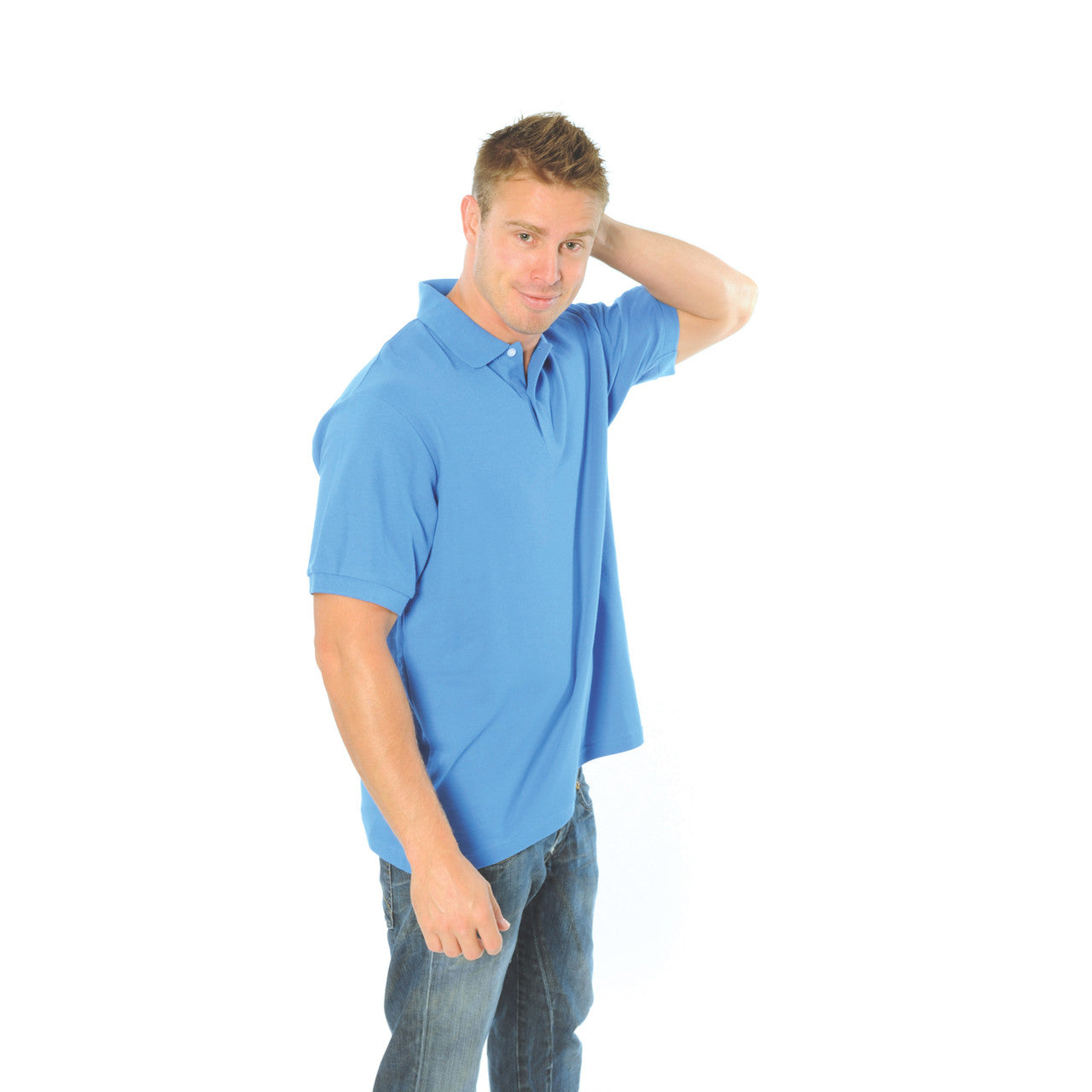 DNC Mens Cotton Rich New York Polo 5256