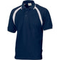 DNC Mens Poly/Cotton Contrast Raglan Panel Polo 5243