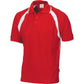 DNC Mens Poly/Cotton Contrast Raglan Panel Polo 5243