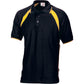 DNC Mens Poly/Cotton Contrast Raglan Panel Polo 5243