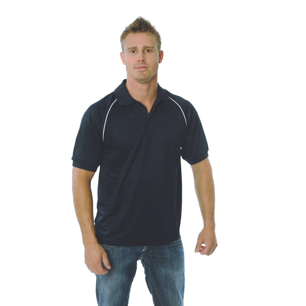 DNC Mens Cool Breathe Rome Polo 5267
