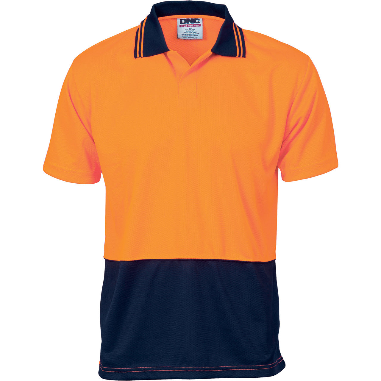 DNC HiVis Two Tone Food Industry Polo - Short Sleeve 3903