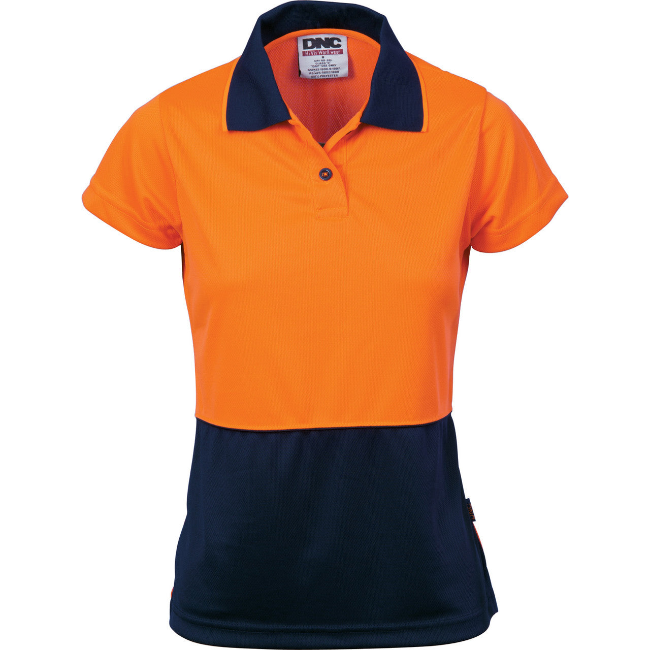 DNC Ladies HiVis Two Tone Polo - Short Sleeve 3897