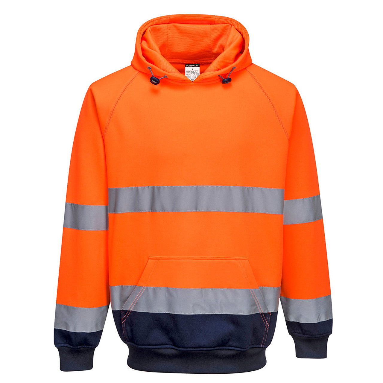 B316 - Two-Tone Hooded Sweatshirt