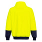 B327 - Hi-Vis Contrast Zipped Class D Hoodie