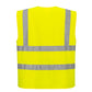 C375 - Hi-Vis Zipped Band and Brace Vest