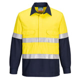 FR713 - Portflame FR Class D/N Two-Tone Vented Shirt
