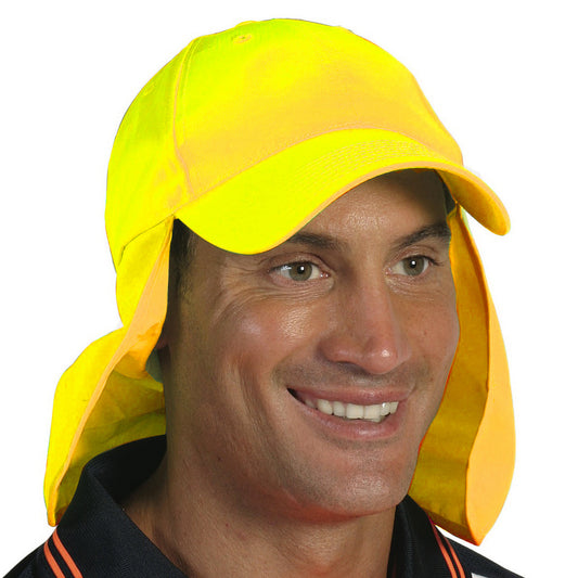 DNC HiVis Cap with Flap H023