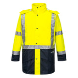 K8104 - Huski Farmers Hi-Vis Contrast Jacket
