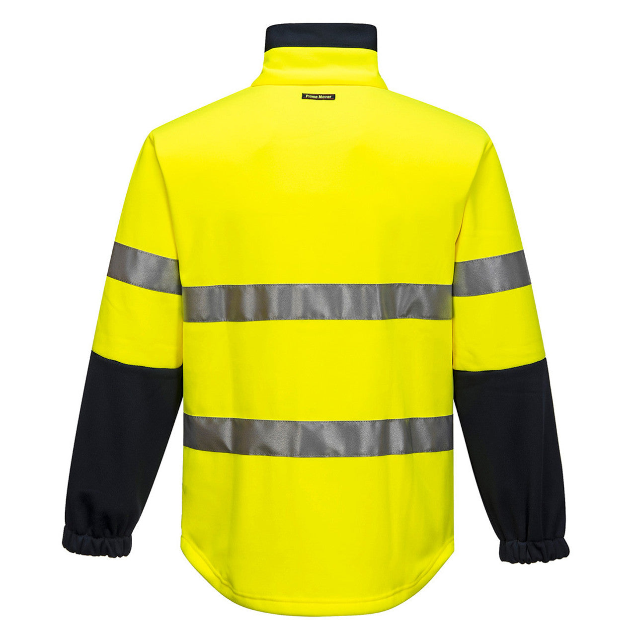MA315 - Hi-Vis Water Repellent Contrast Zipped Brush Fleece