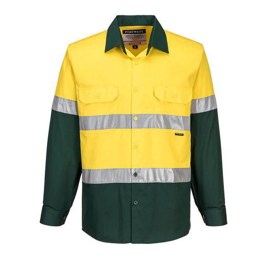 MA801 - Lightweight Shirt L/S D&N