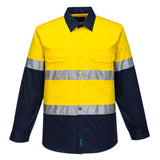 MA801 - Lightweight Shirt L/S D&N