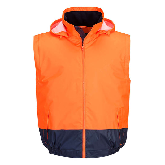 MC464 - Hi-Vis Essential 2-in-1 Bomber Jacket