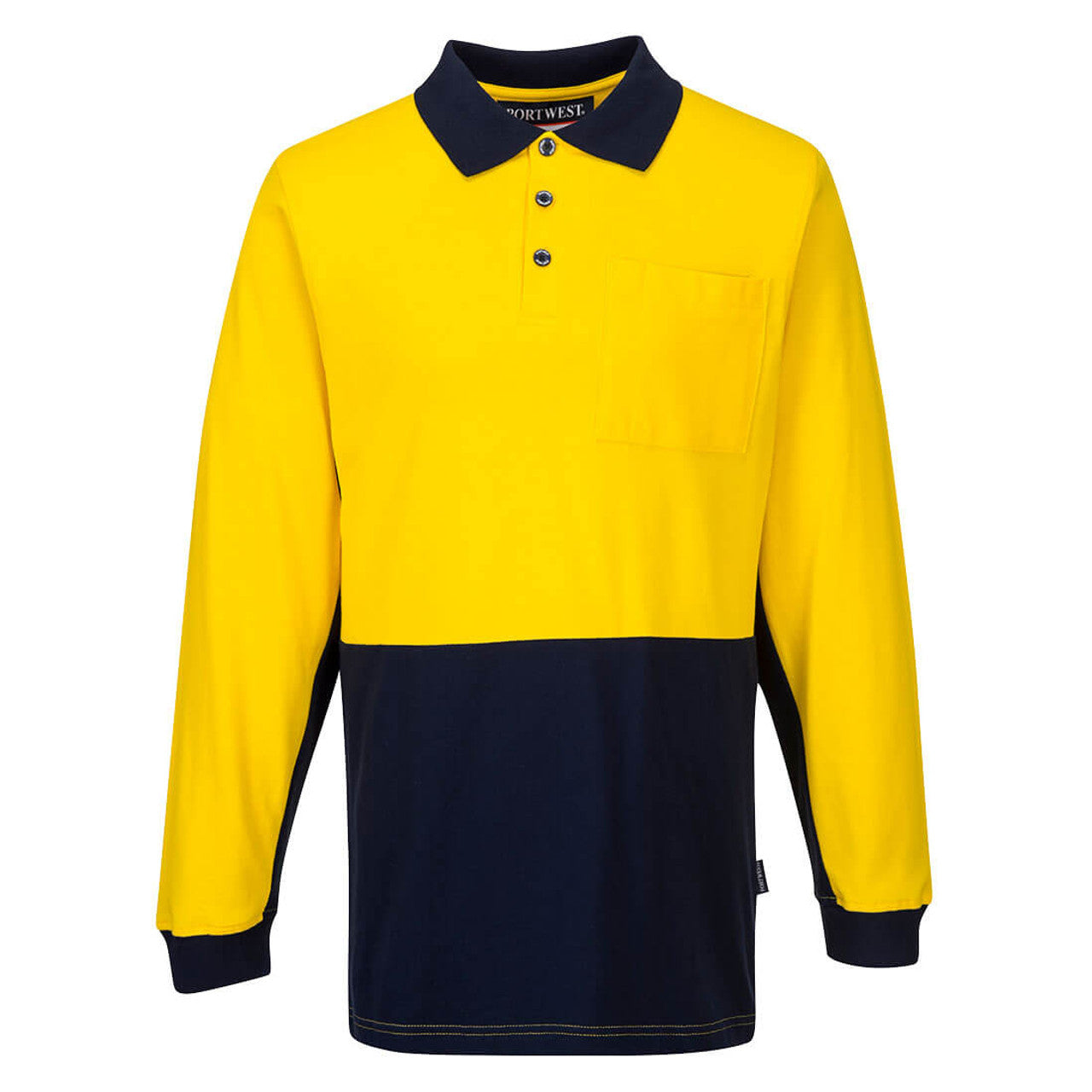 MD619 - Long Sleeve Cotton Pique Polo