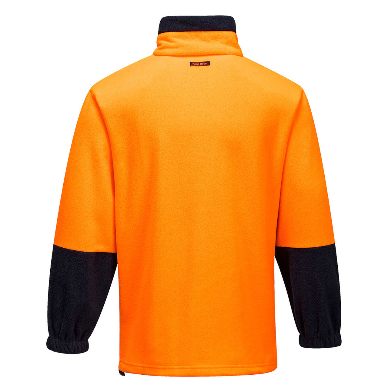 MF115 - Hi-Vis Contrast 1/4 Zip Class D Polar Fleece