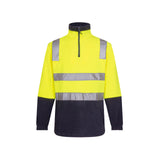 MF215 - Hi-Vis Contrast 1/4 Zip Polar Fleece