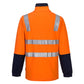 MF615 - Hi-Vis Contrast 1/4 Zip Brush Fleece