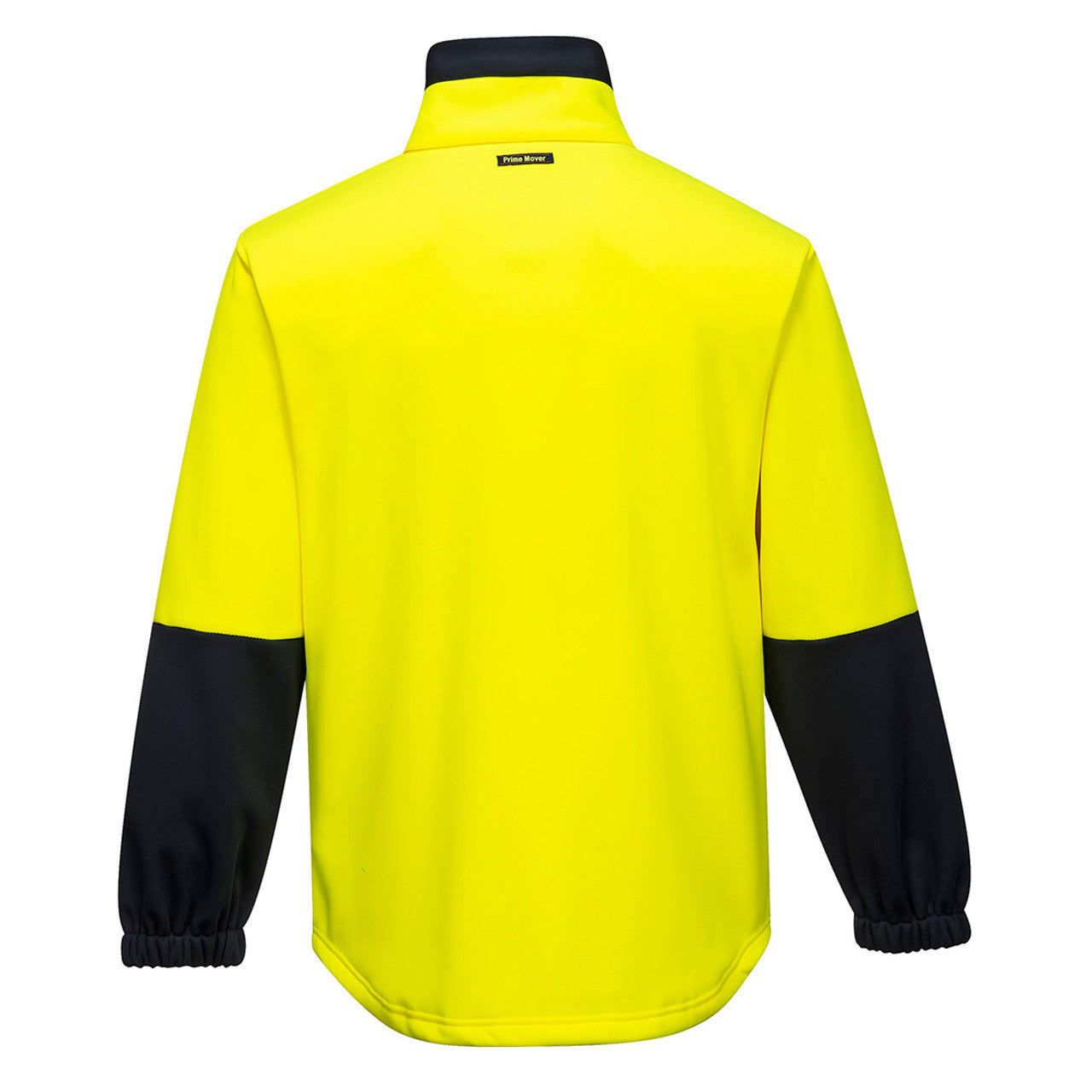 MH315 - Hi-Vis Water Repellent Contrast Zipped Class D Brush Fleece