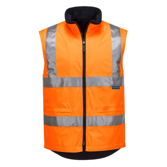 MV214 - Polar Fleece Reversible Vest