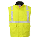 S776 - Bizflame Rain Hi-Vis Antistatic FR Bodywarmer