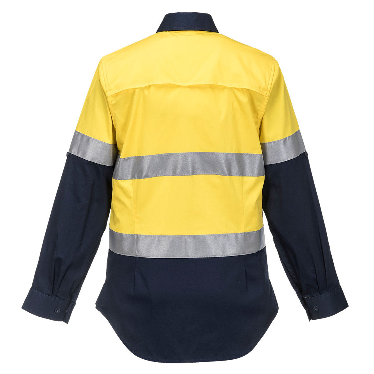ML808 - Women's 2 Tone Lightweight Long Sleeve Shirt with Tape